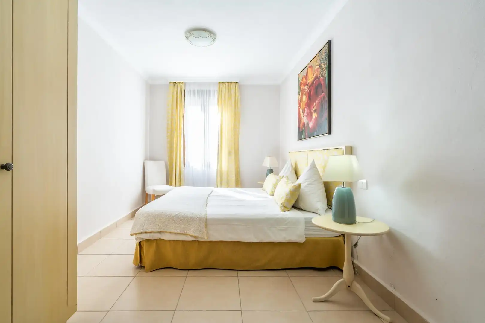 Dormitori de Casa o xalet en venda en Guía de Isora amb Aire condicionat, Jardí privat i Terrassa