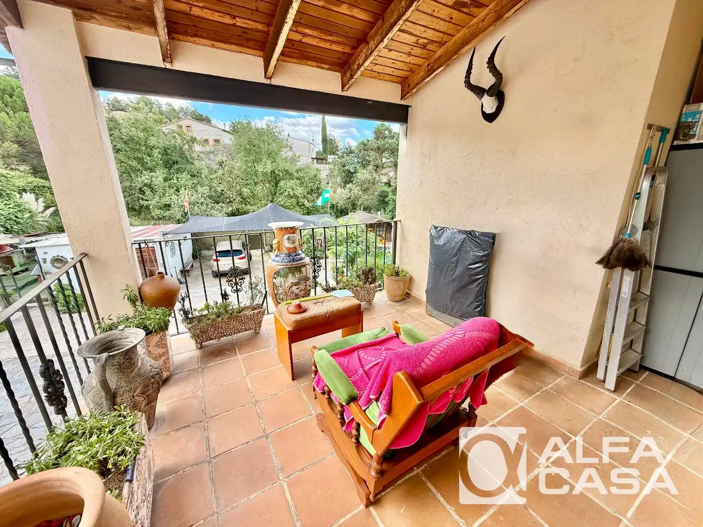 Casa amb terrassa en venda a Aiguaviva Parc, imagen 14