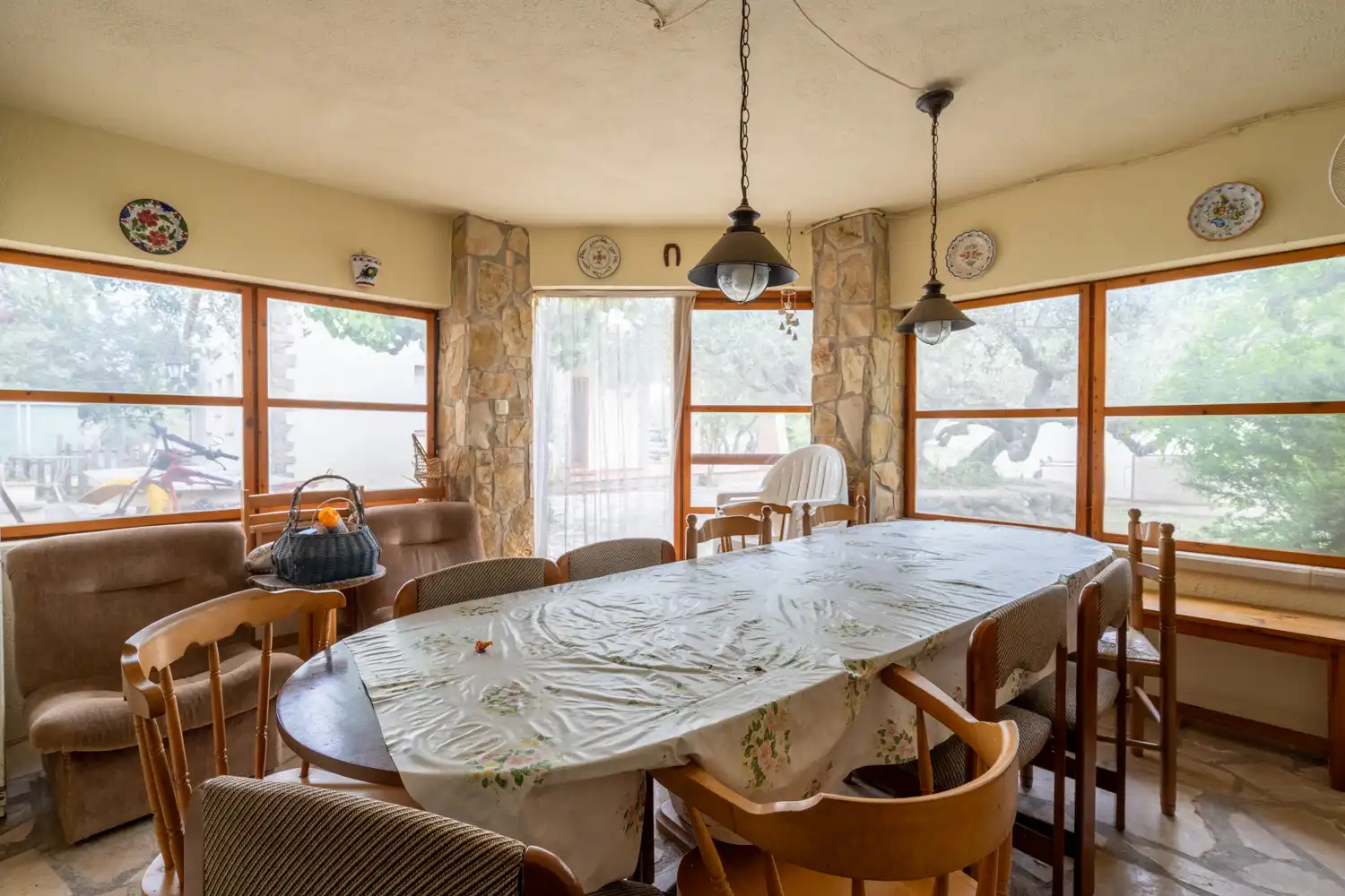 Dining room of Houses for sale in Aldover  with Air Conditioner, Private garden and Terrace