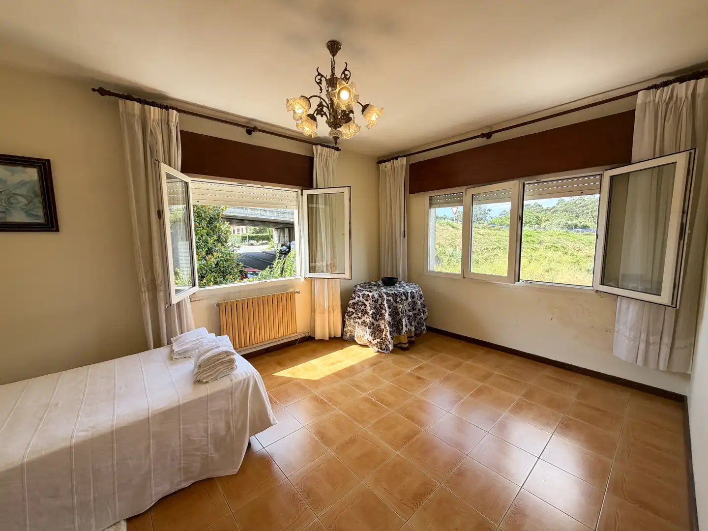Bedroom of Houses for sale in Rianxo  with Heating, Private garden and Furnished
