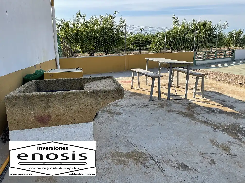 Terrace of Country homes for sale in Murcia