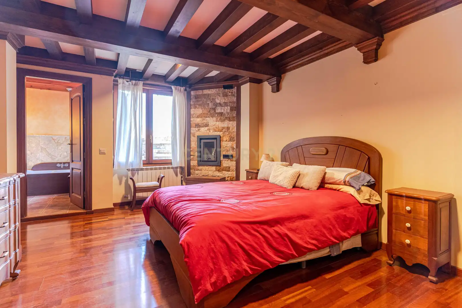 Habitación de Casa o chalet en venta en Nívar con Jardín privado, Trastero y Piscina