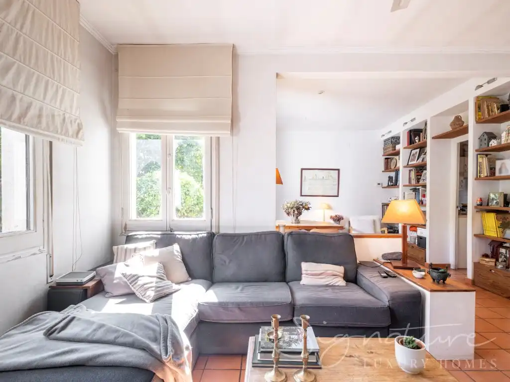 Sala de estar de Casa o chalet en venta en Sant Cugat del Vallès