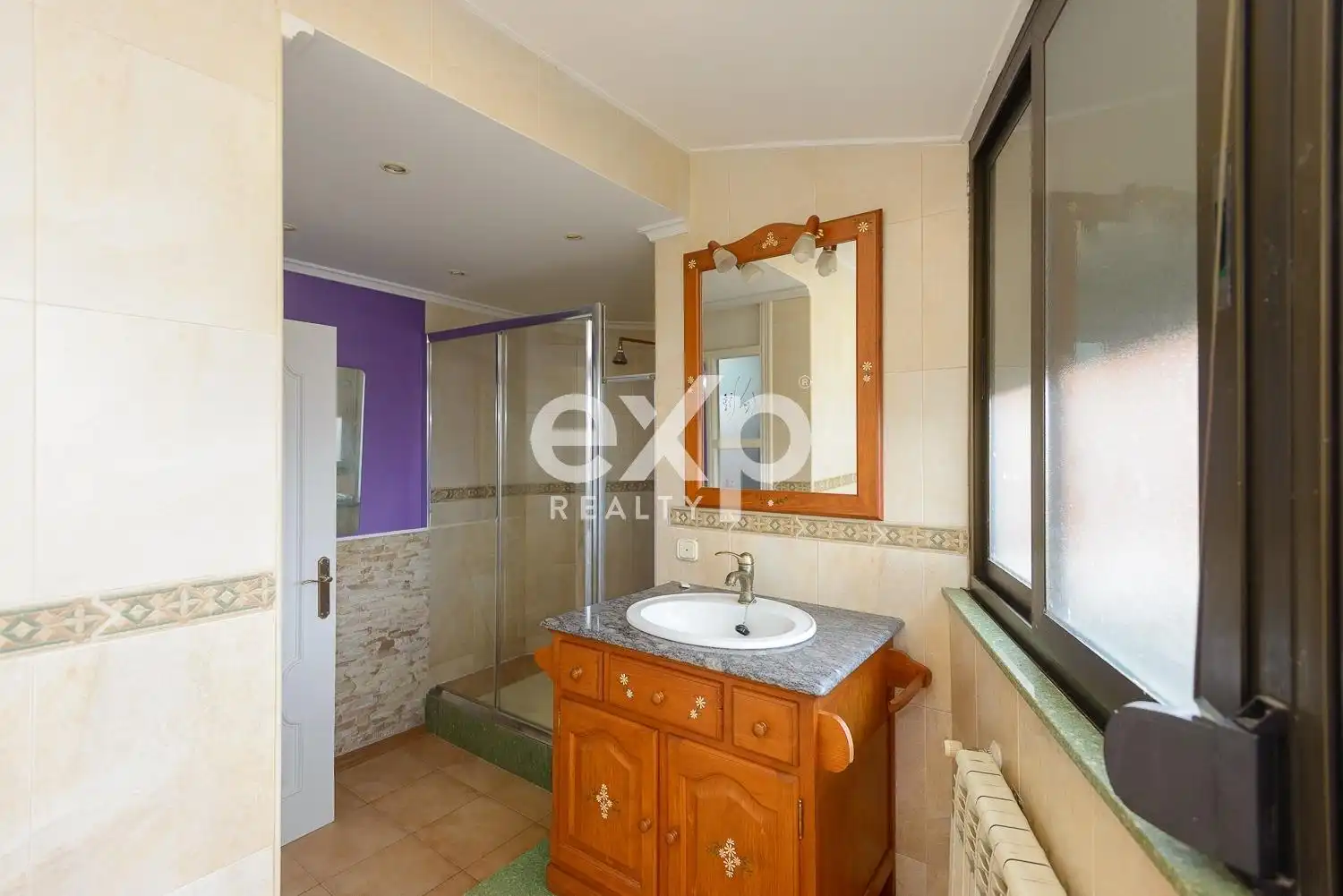 Bathroom of Flat for sale in Avilés  with Heating, Terrace and Furnished