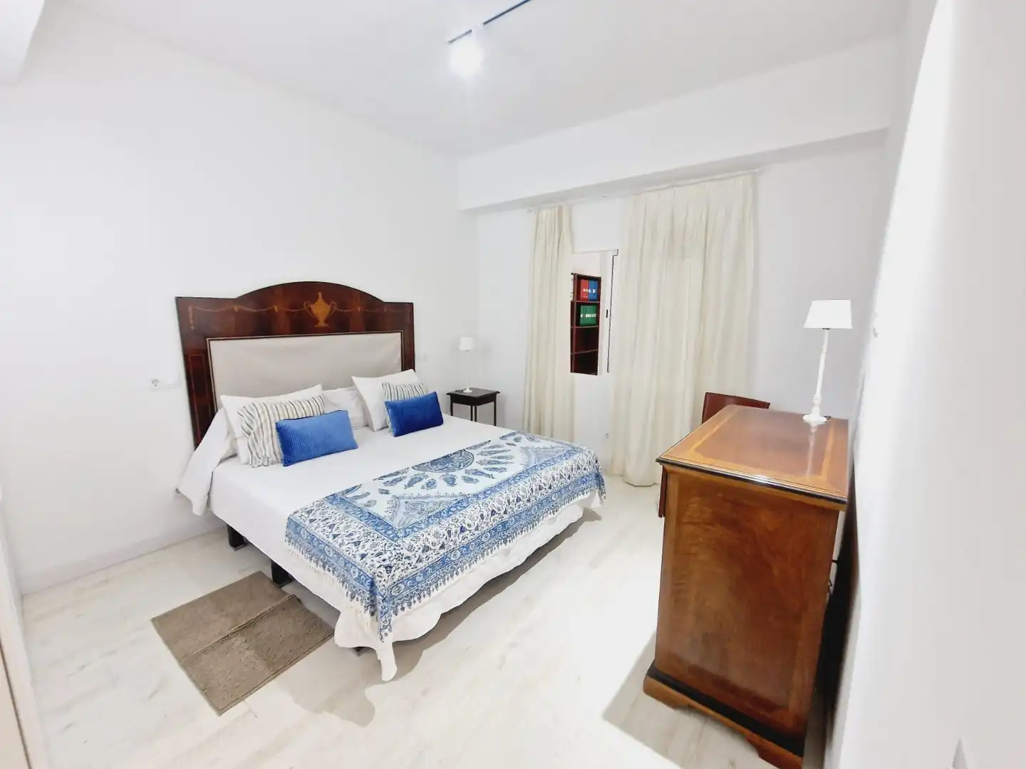 Dormitori de Apartament de lloguer en Las Palmas de Gran Canaria amb Moblat