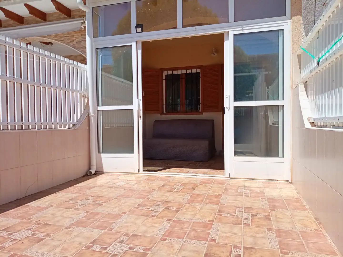 Terraza de Casa adosada en venta en Los Alcázares con Terraza, Trastero y Amueblado