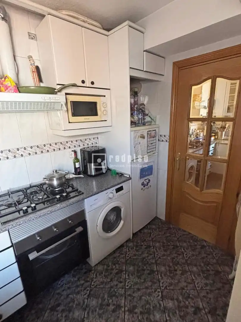 Kitchen of Flat for sale in Madrid  with Air Conditioner, Heating and Parquet flooring