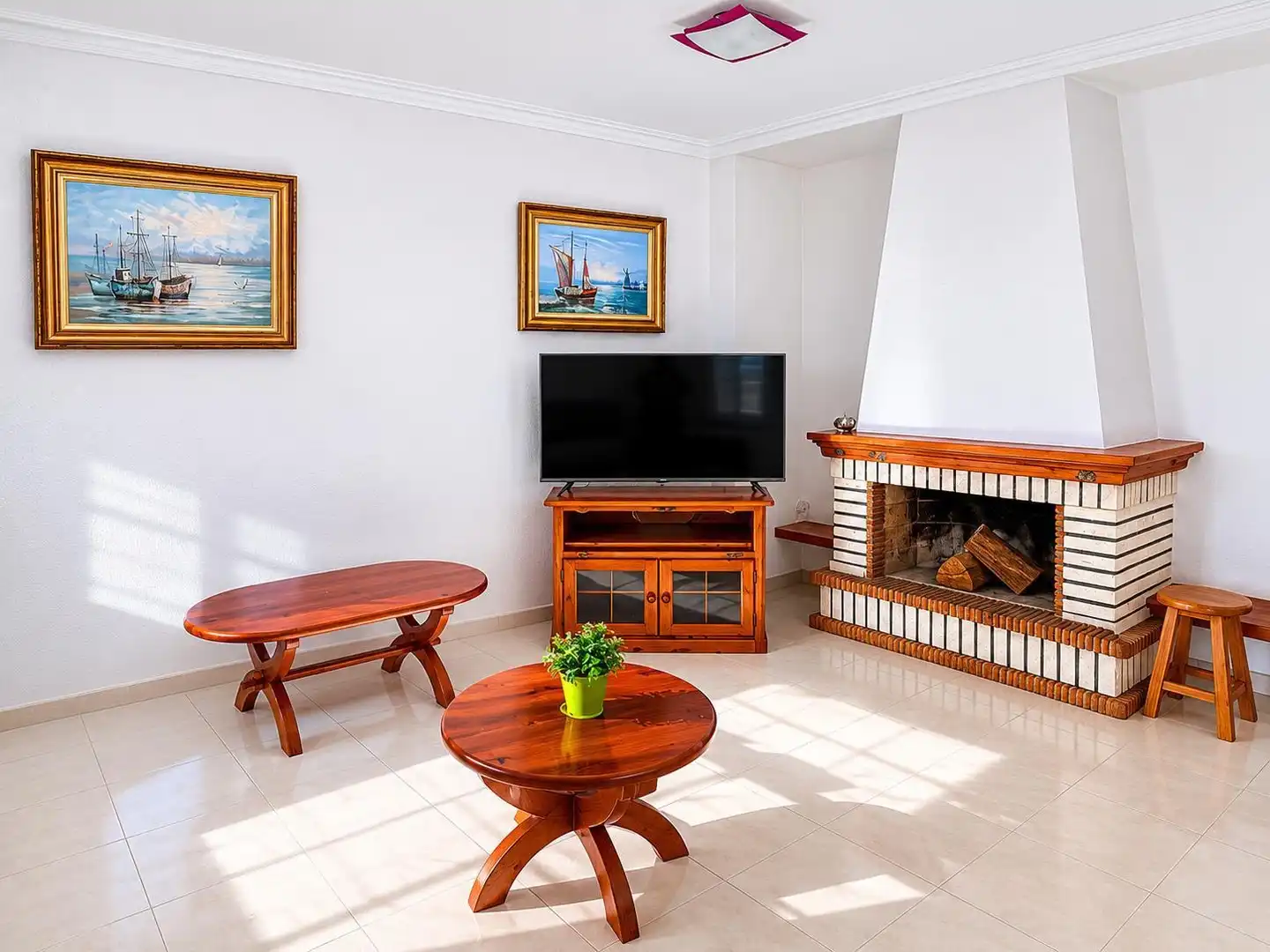 Sala d'estar de Àtic en venda en Torrevieja amb Aire condicionat, Moblat i Rentadora