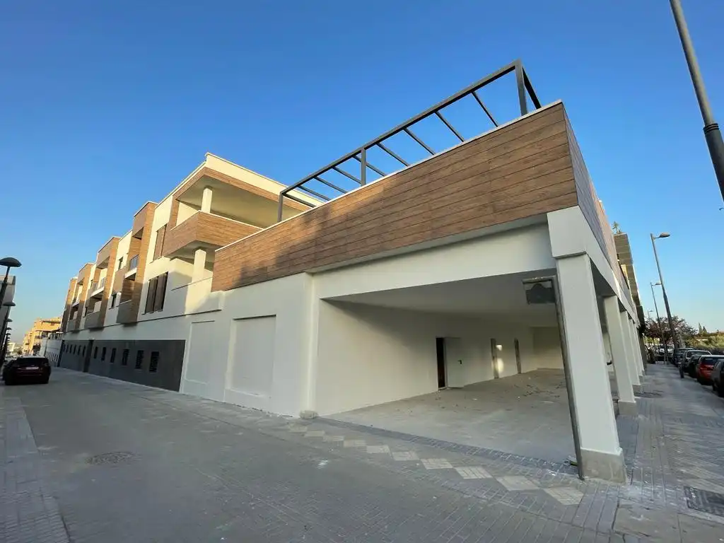 Vista exterior de Estudio de alquiler en Maracena con Aire acondicionado, Calefacción y Parquet