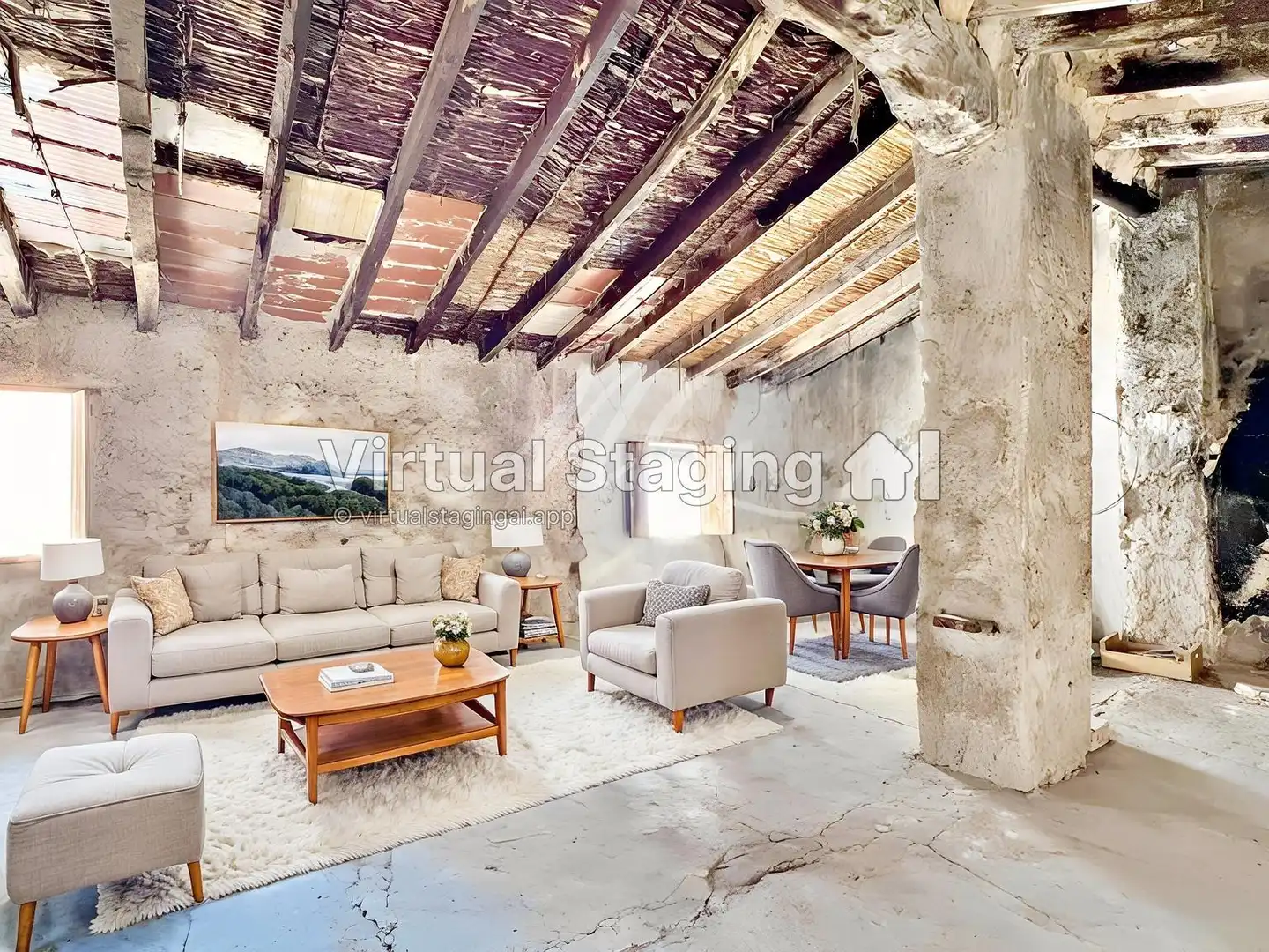 Sala d'estar de Casa o xalet en venda en Soneja