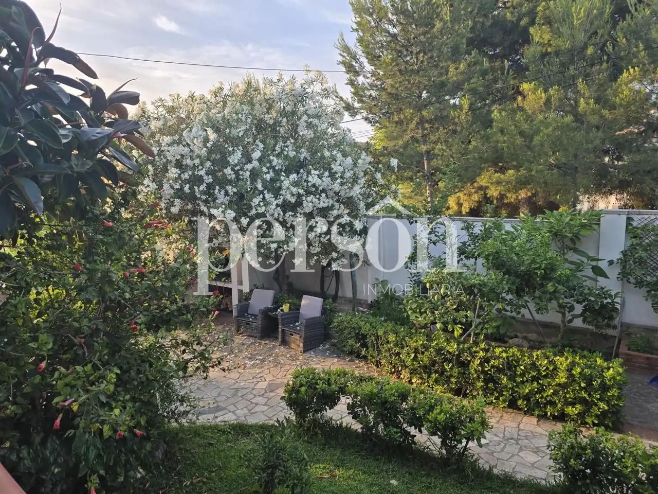 Jardín de Casa o chalet en venta en Chiva con Aire acondicionado, Jardín privado y Terraza