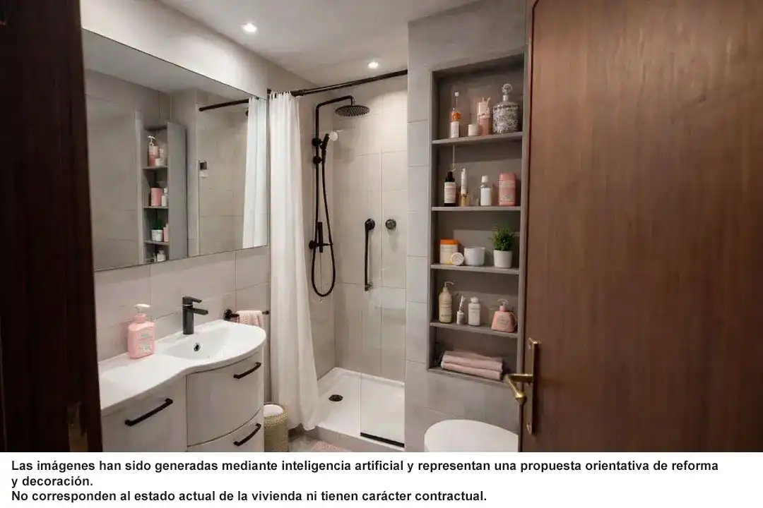 Bathroom of Flat for sale in Donostia - San Sebastián   with Heating and Furnished