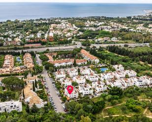 Exterior view of Single-family semi-detached for sale in Marbella  with Air Conditioner, Private garden and Terrace