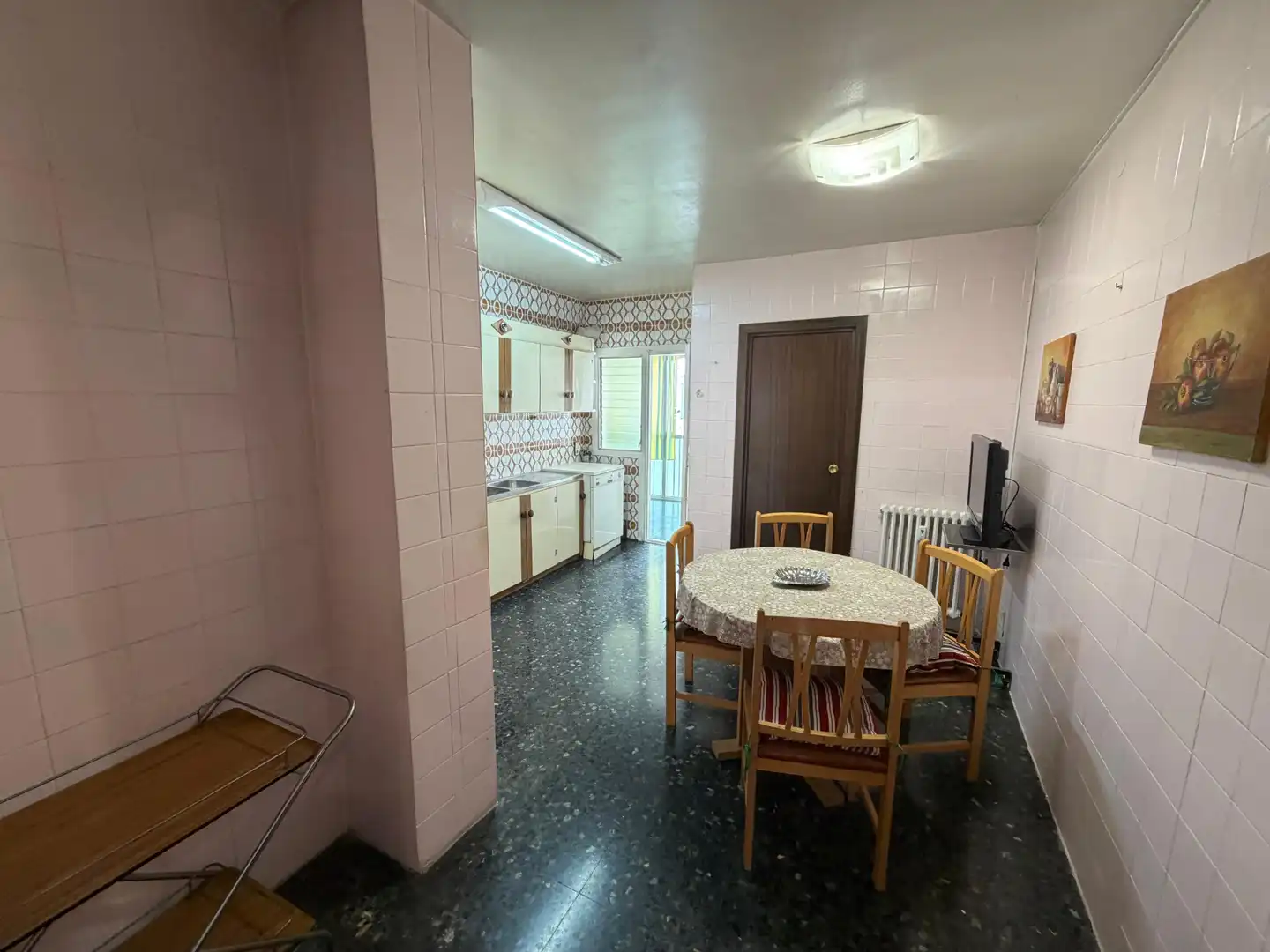 Kitchen of Flat for sale in Lleida  with Air Conditioner, Heating and Storage room