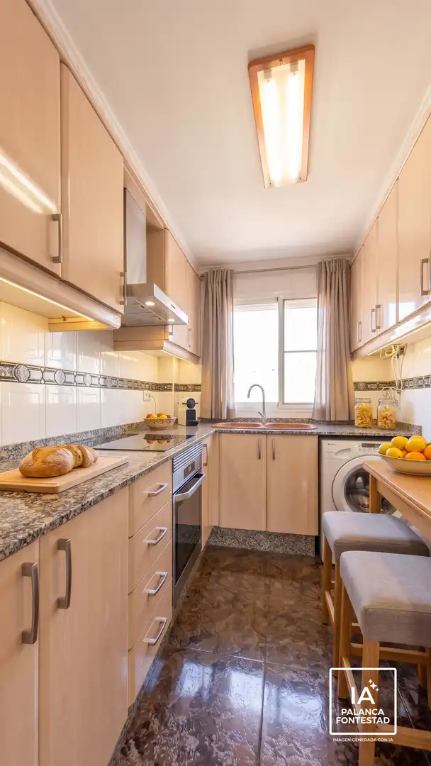 Cocina de Piso en venta en Valencia con Balcón