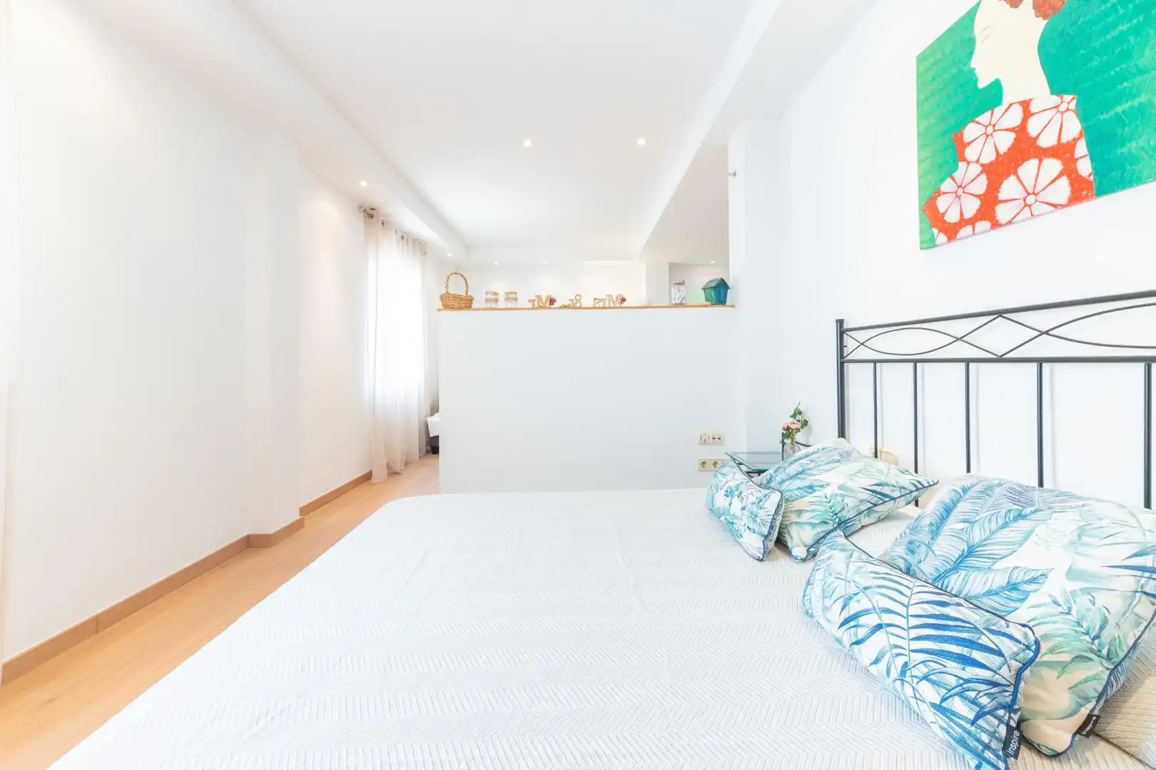 Schlafzimmer von Wohnung zum Verkauf in Mislata mit Klimaanlage, Terrasse und Möbliert