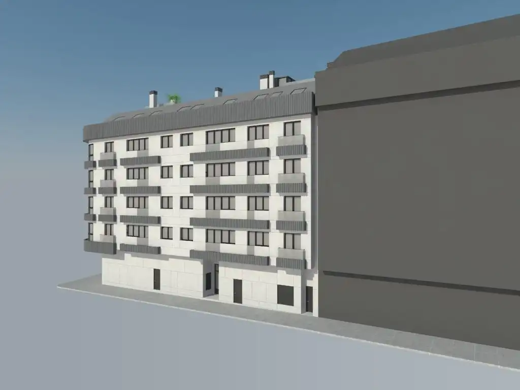 Exterior view of Flat for sale in Carballo  with Heating and Storage room