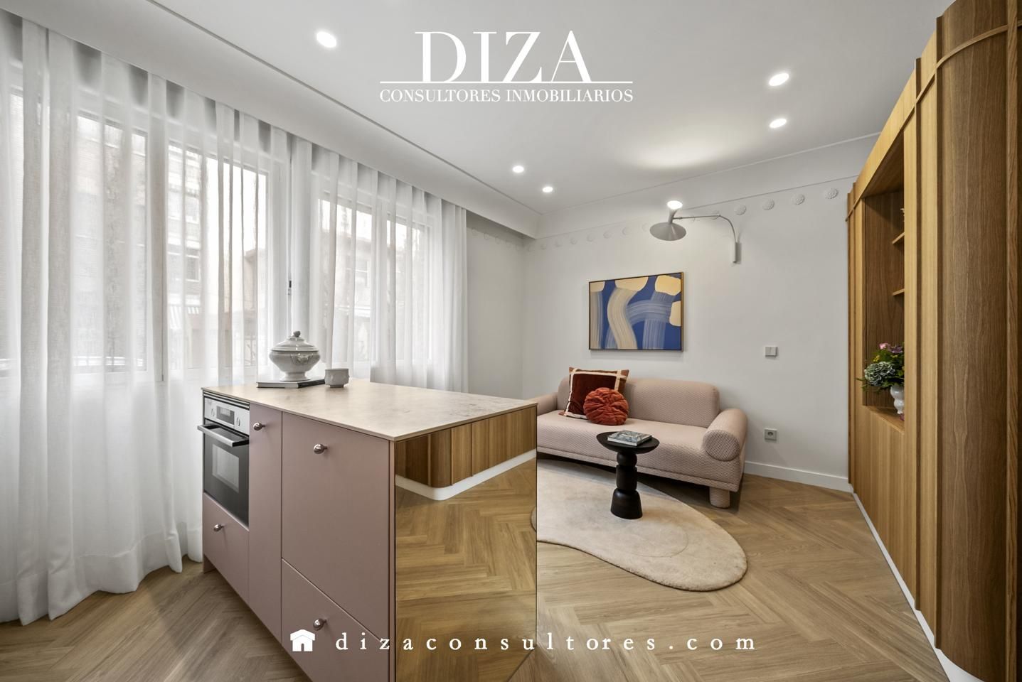 Living room of Planta baja for sale in  Madrid Capital
