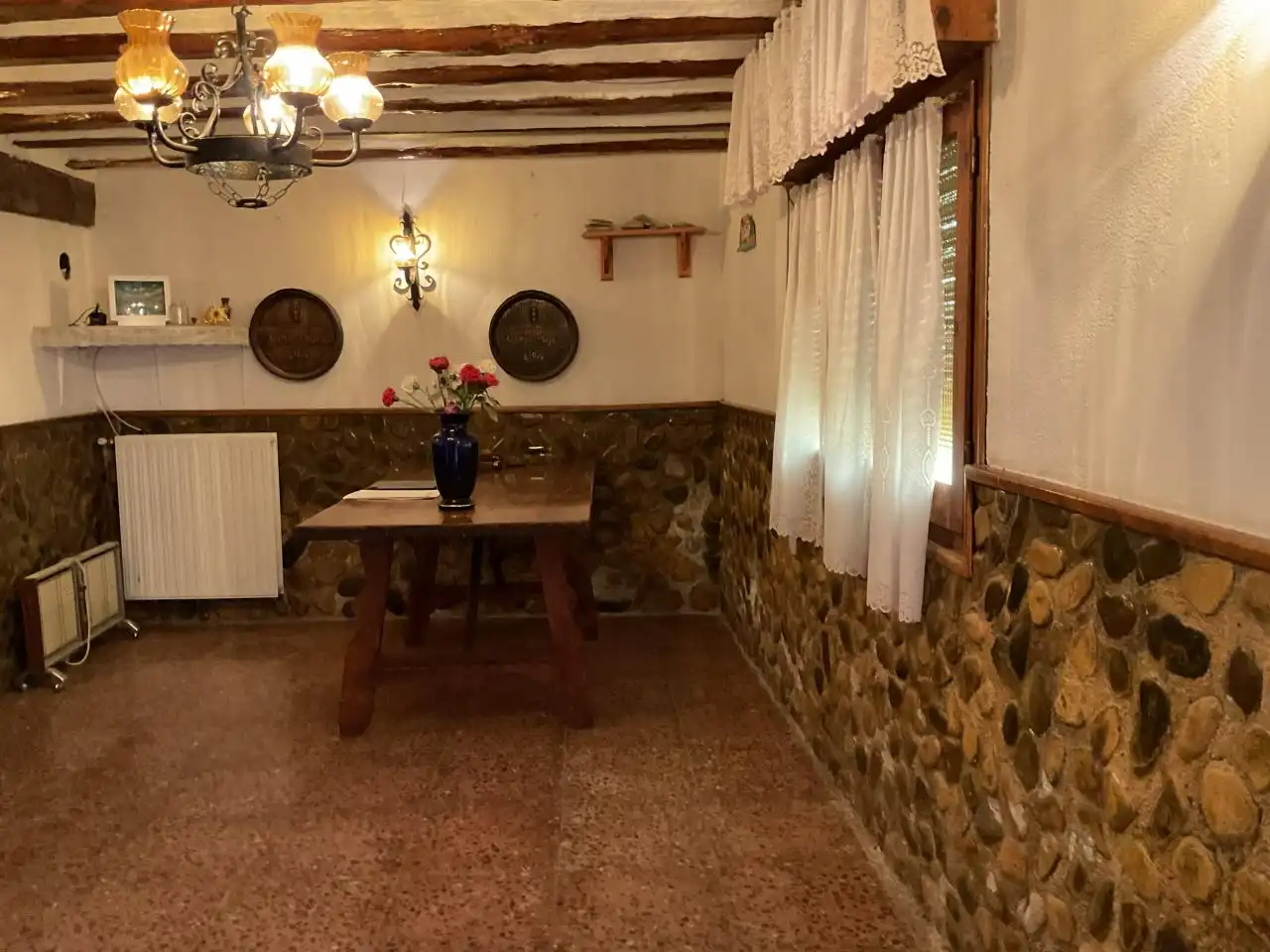 Dining room of Houses for sale in Cirueña  with Heating, Private garden and Furnished