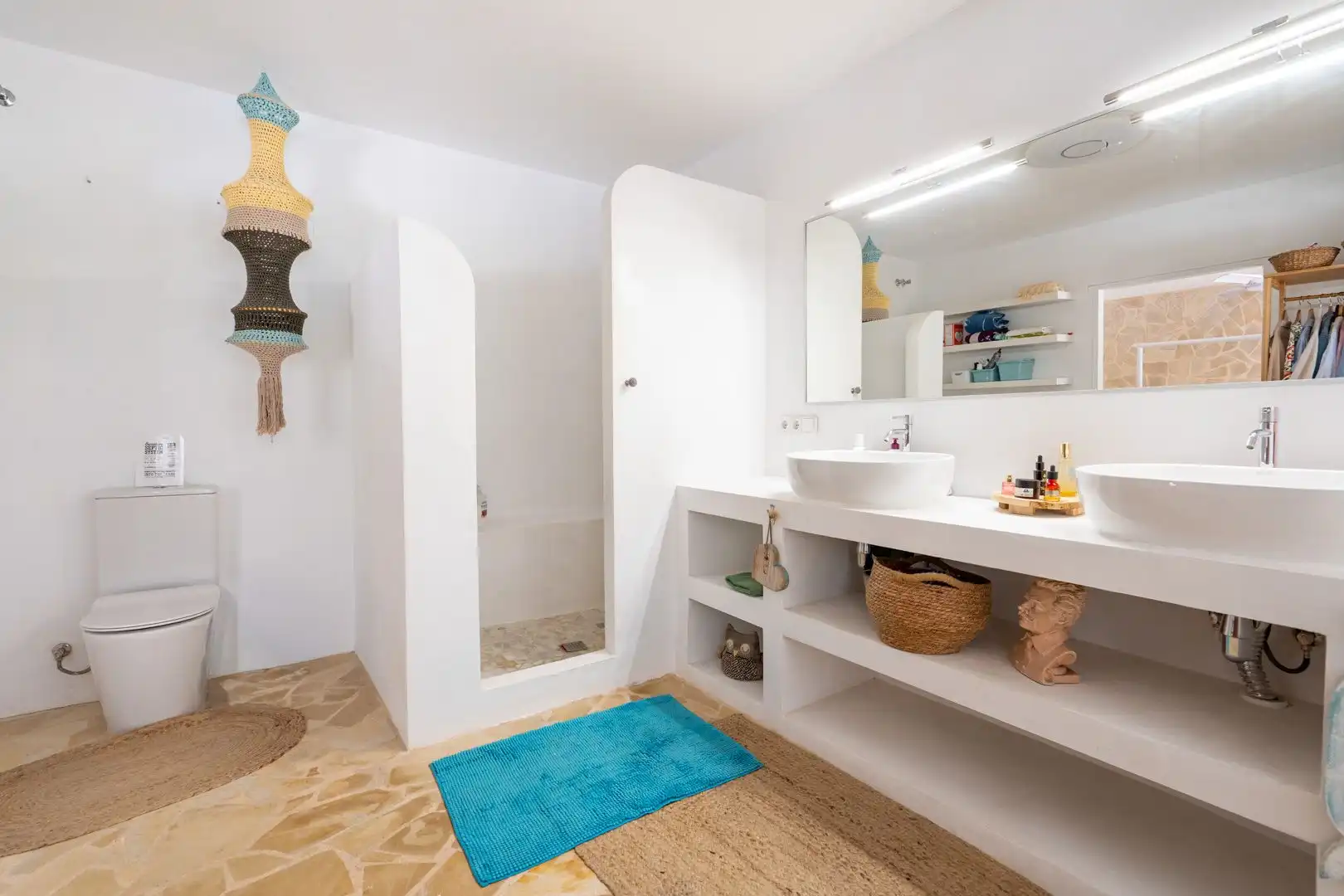Baño de Casa o chalet en venta en Castell de Castells con Aire acondicionado, Calefacción y Jardín privado