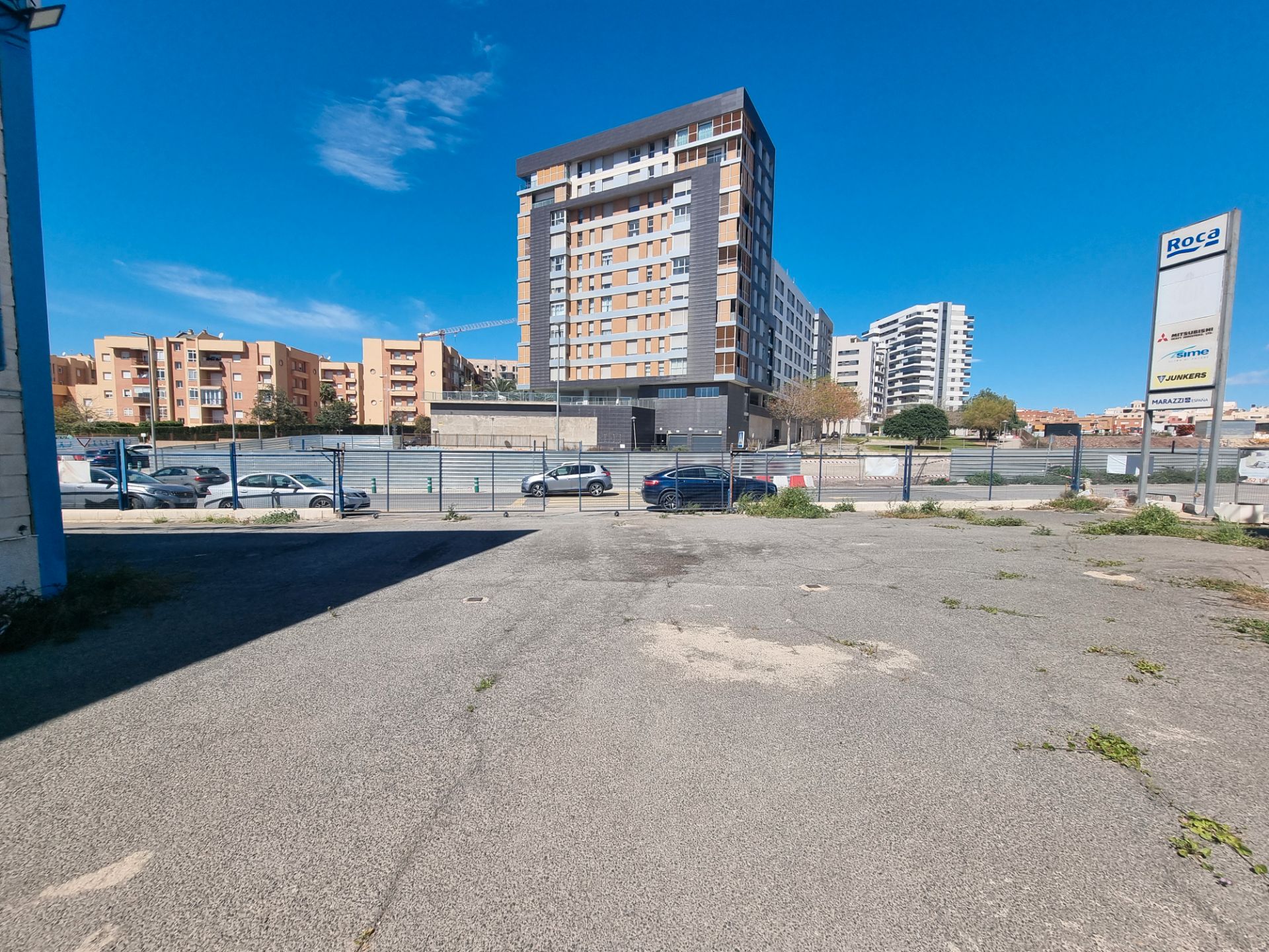 Exterior view of Industrial buildings for sale in  Almería Capital  with Heating and Alarm