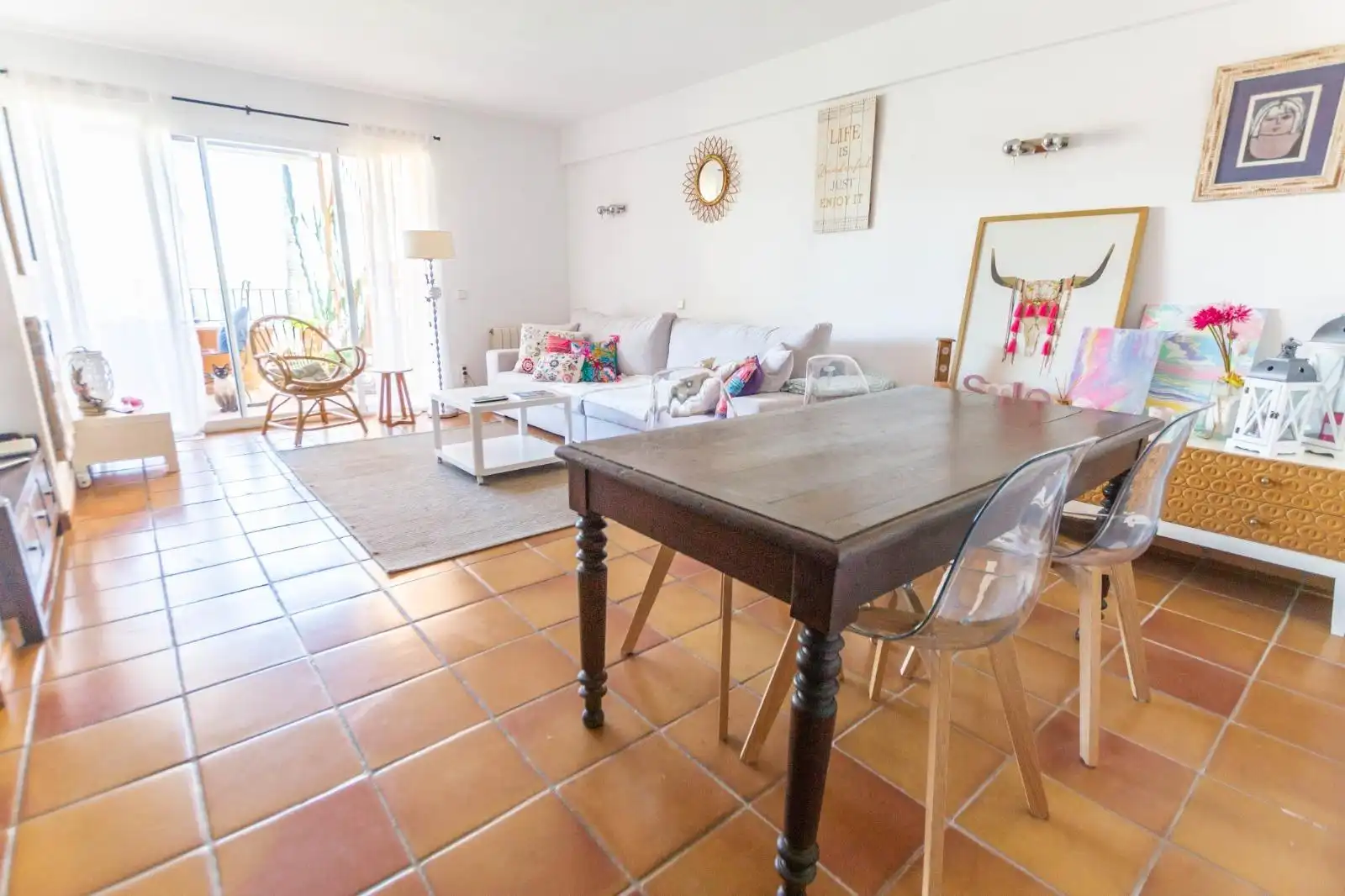 Living room of Attic for sale in Llucmajor  with Air Conditioner, Heating and Private garden