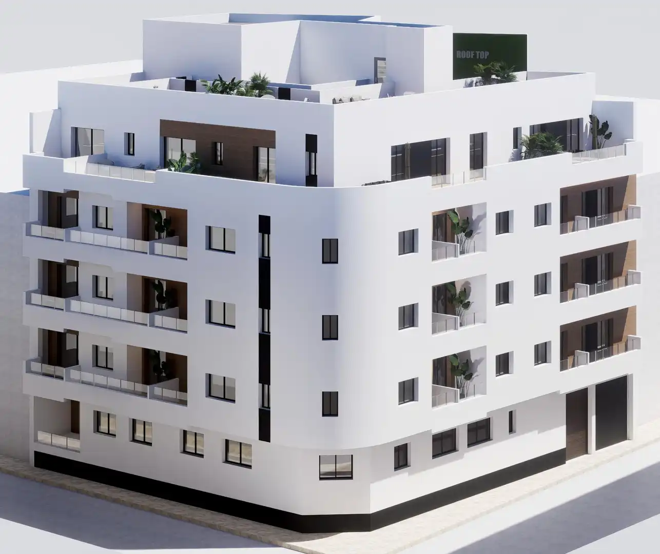 Außenansicht von Erdgeschoss zum Verkauf in Torrevieja mit Terrasse