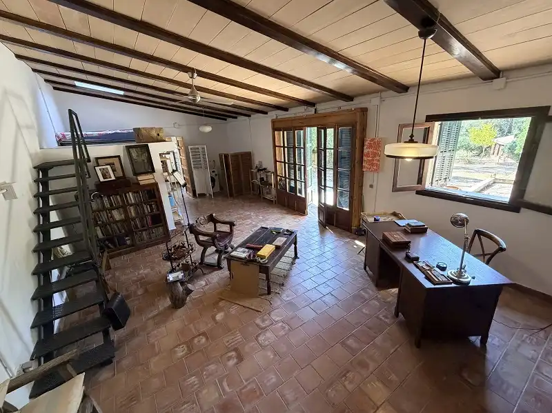 Sala d'estar de Casa o xalet en venda en Llucmajor amb Jardí privat, Terrassa i Traster