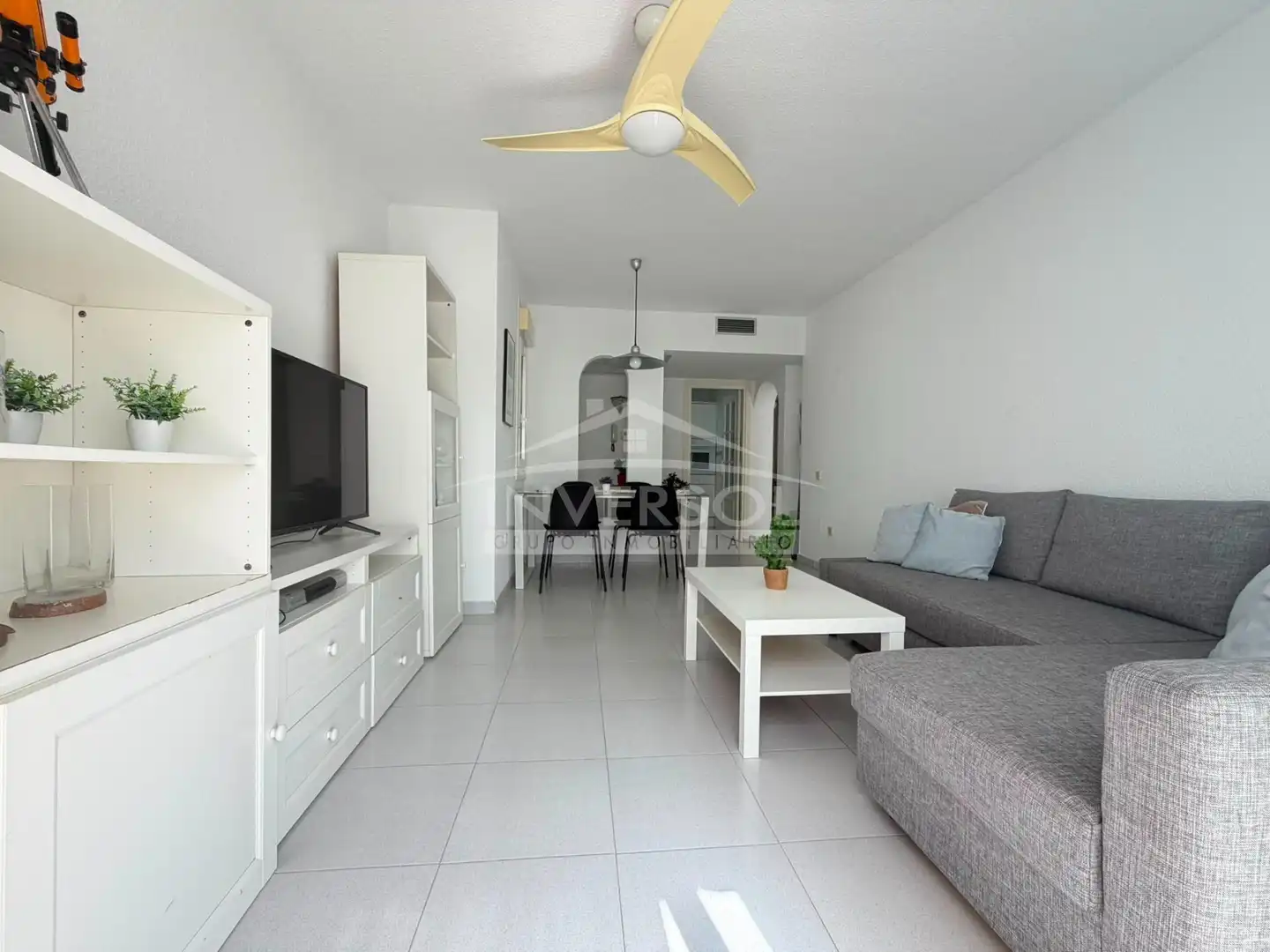 Sala de estar de Piso en venta en El Ejido con Amueblado