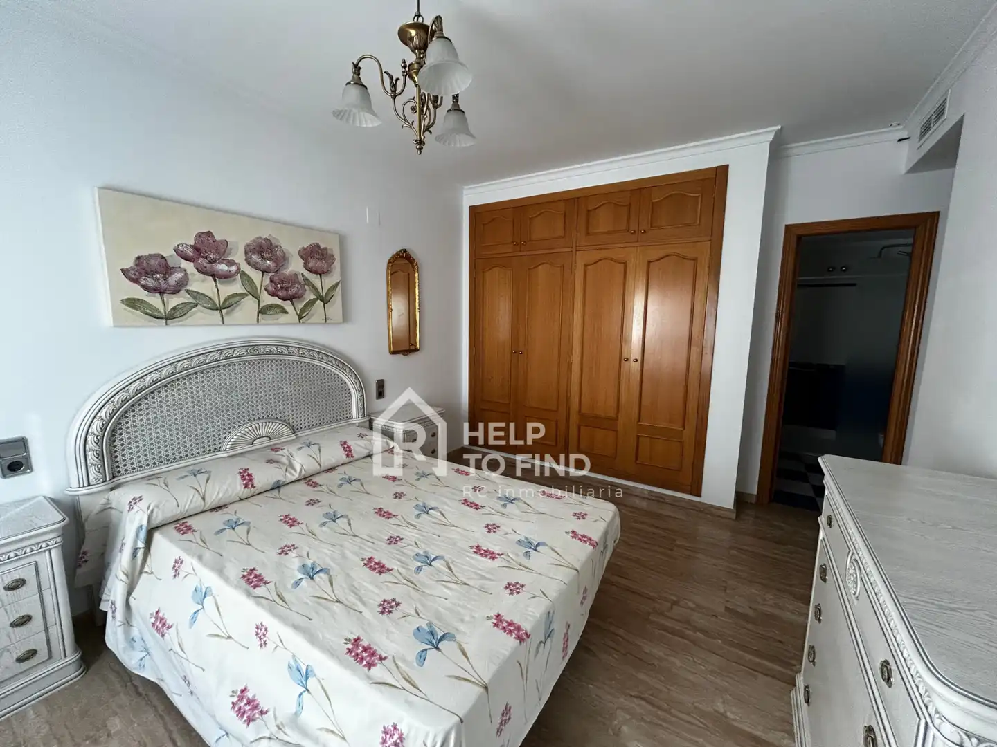Bedroom of Flat for sale in Gandia  with Air Conditioner, Heating and Furnished