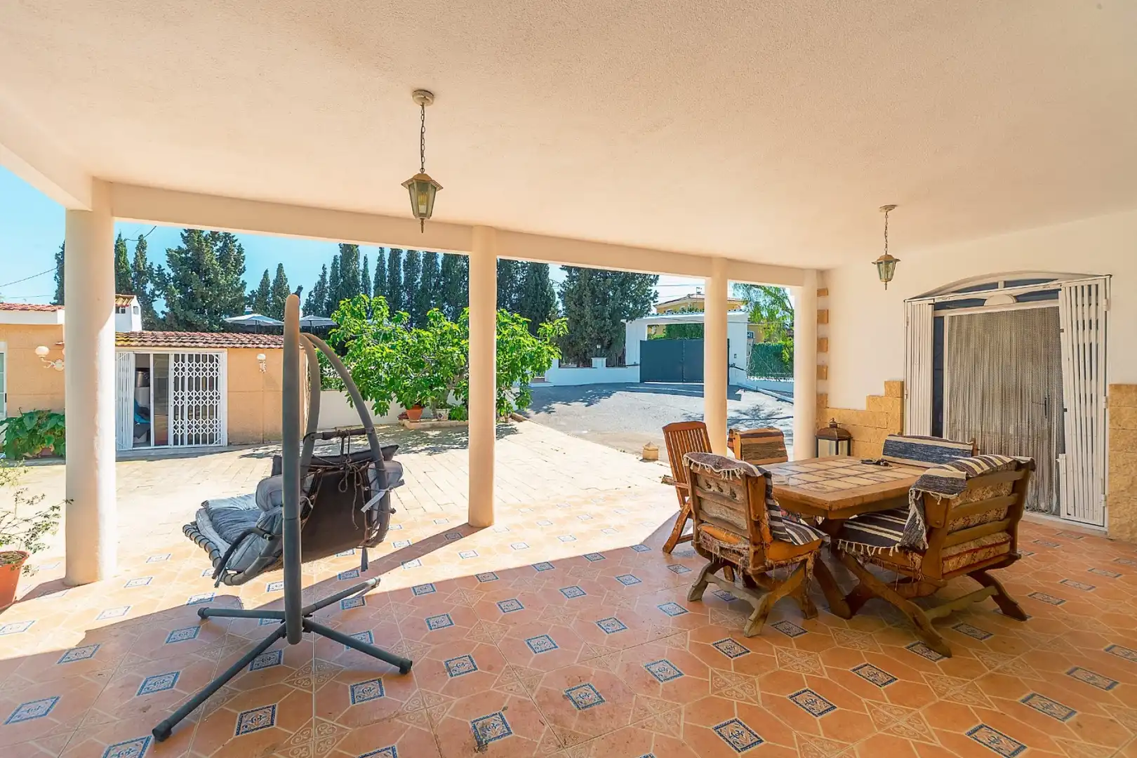 Terrasse von Haus oder Chalet zum Verkauf in Alicante / Alacant mit Schwimmbad
