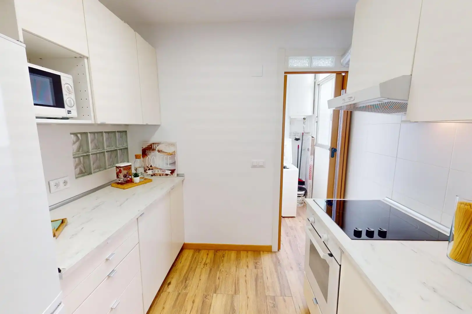 Küche von Wohnung zum Verkauf in Valencia mit Balkon