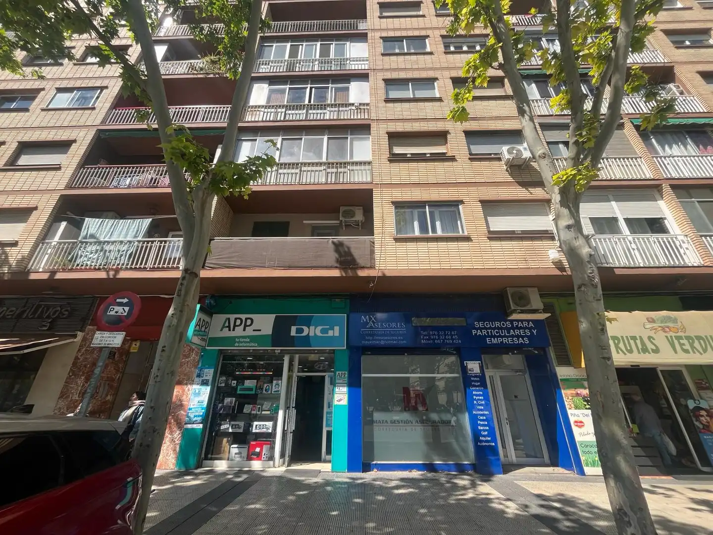 Vista exterior de Local de alquiler en Zaragoza con Aire acondicionado y Parquet