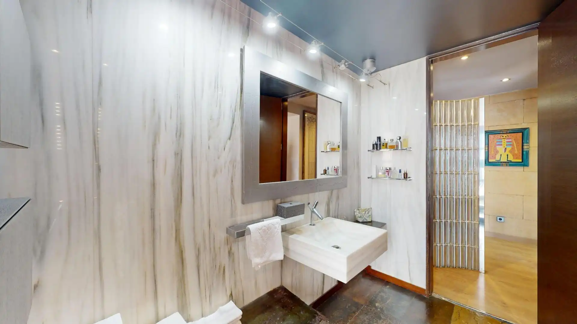 Baño de Ático en venta en  Palma de Mallorca con Aire acondicionado, Parquet y Terraza