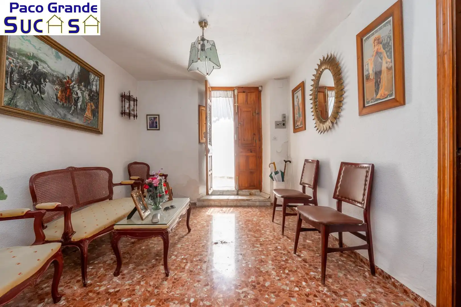 Sala d'estar de Casa o xalet en venda en Benalúa de las Villas
