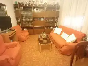 Living room of Houses for sale in Ciudad Real  with Air Conditioner, Private garden and Storage room