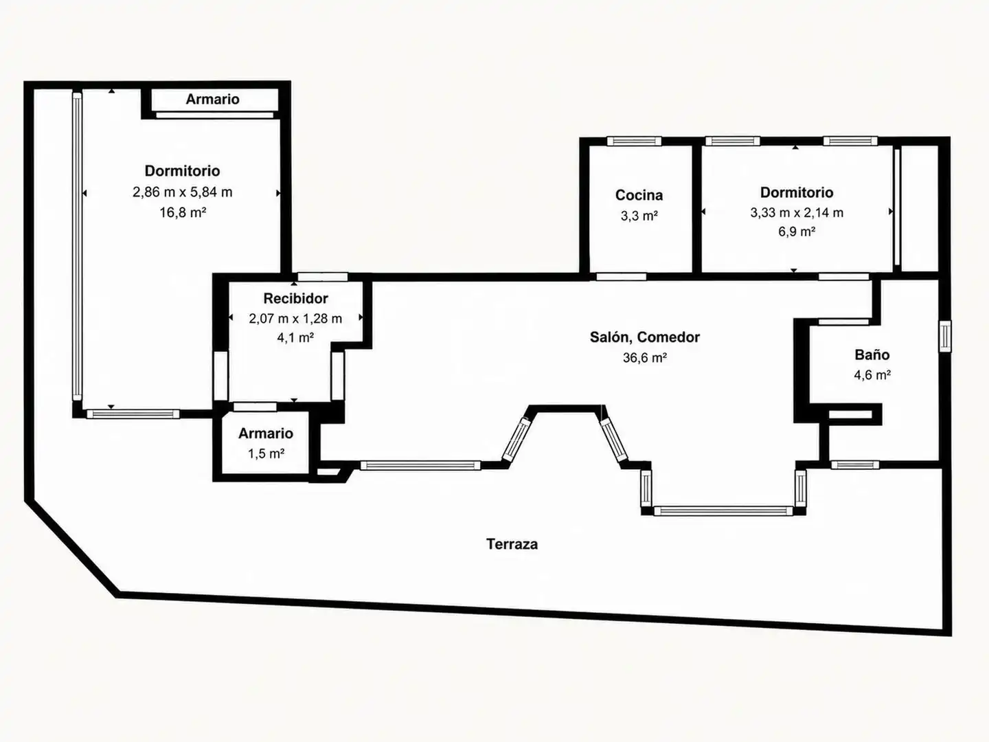 Penthouse mit Aufzug zum Verkauf in Centro, imagen 46