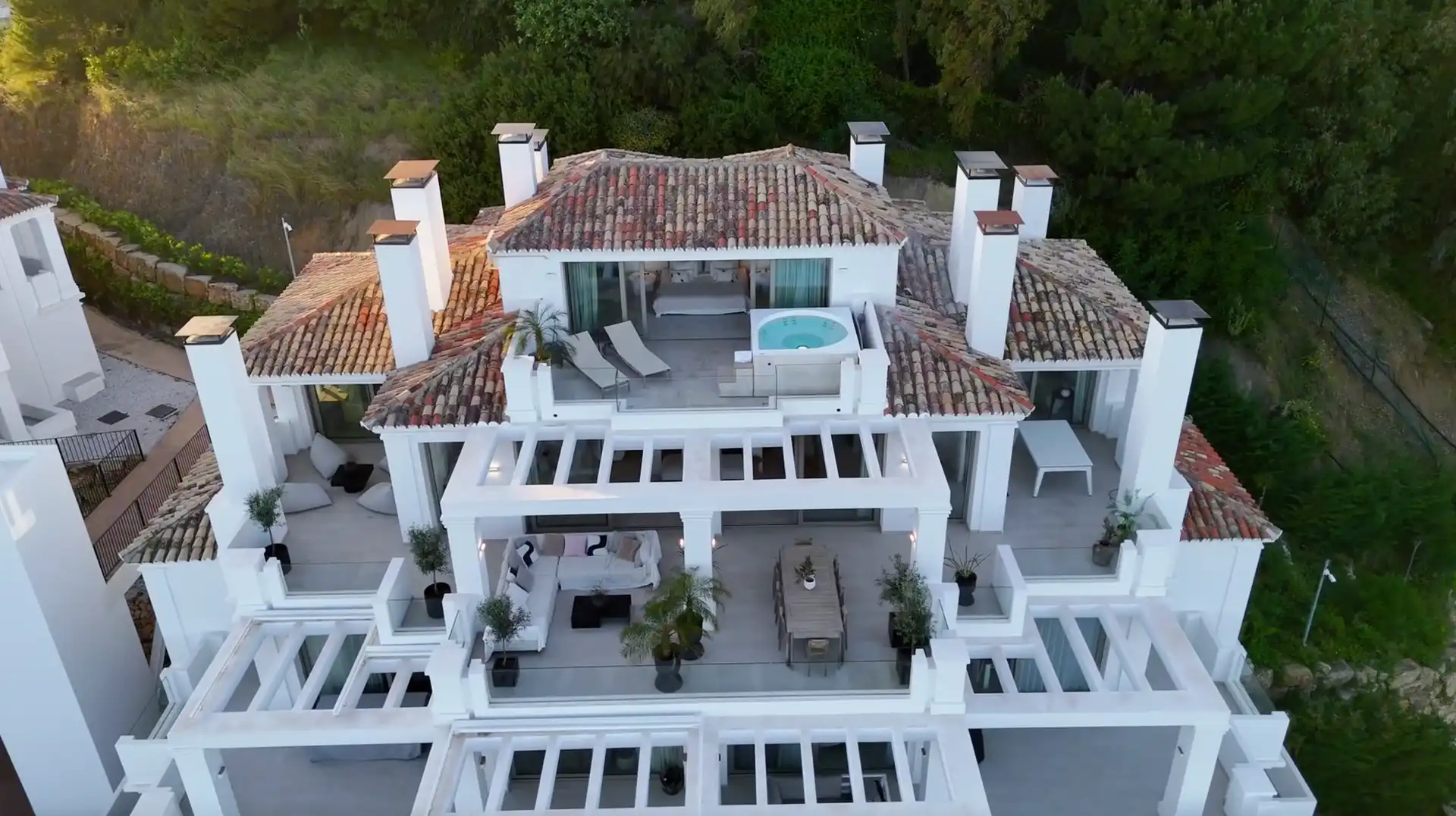 Terrasse von Dachboden zum Verkauf in Marbella mit Terrasse und Balkon