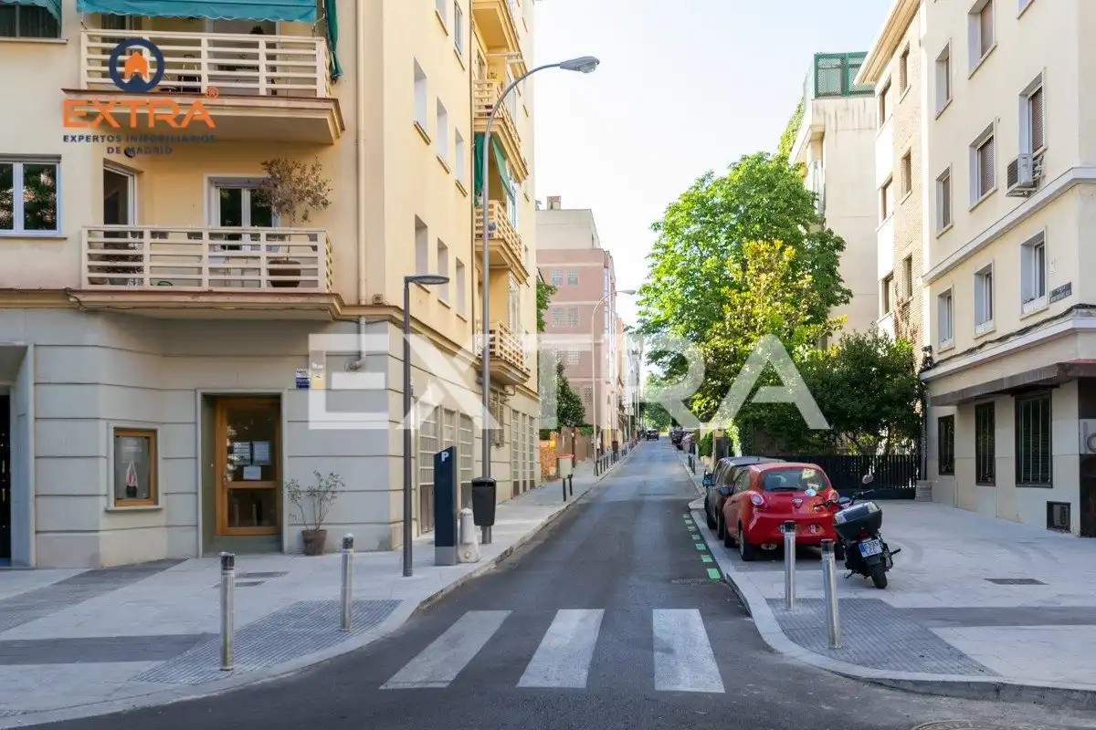 Vista exterior de Pis de lloguer en Madrid amb Aire condicionat, Calefacció i Moblat