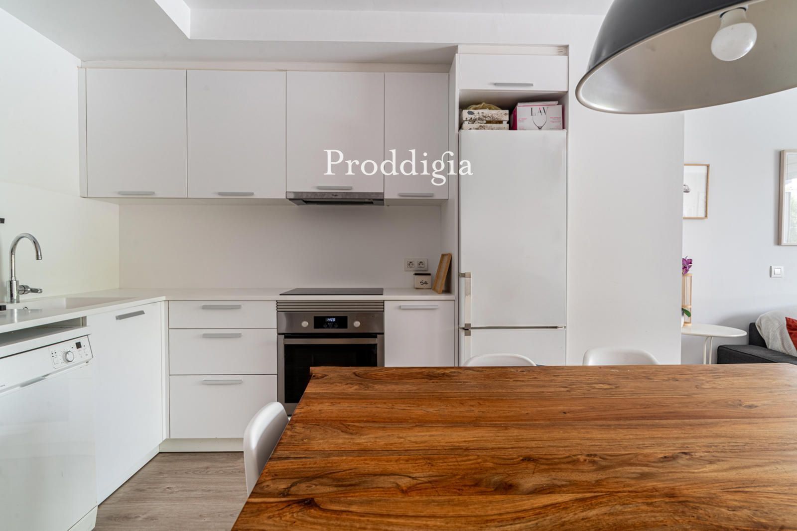 Kitchen of Flat for sale in Sant Cugat del Vallès  with Air Conditioner, Heating and Terrace