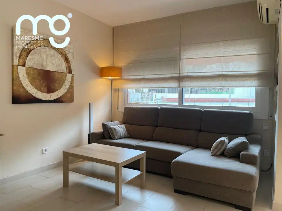 Living room of Flat for rent in Sant Vicenç de Montalt  with Air Conditioner, Heating and Terrace