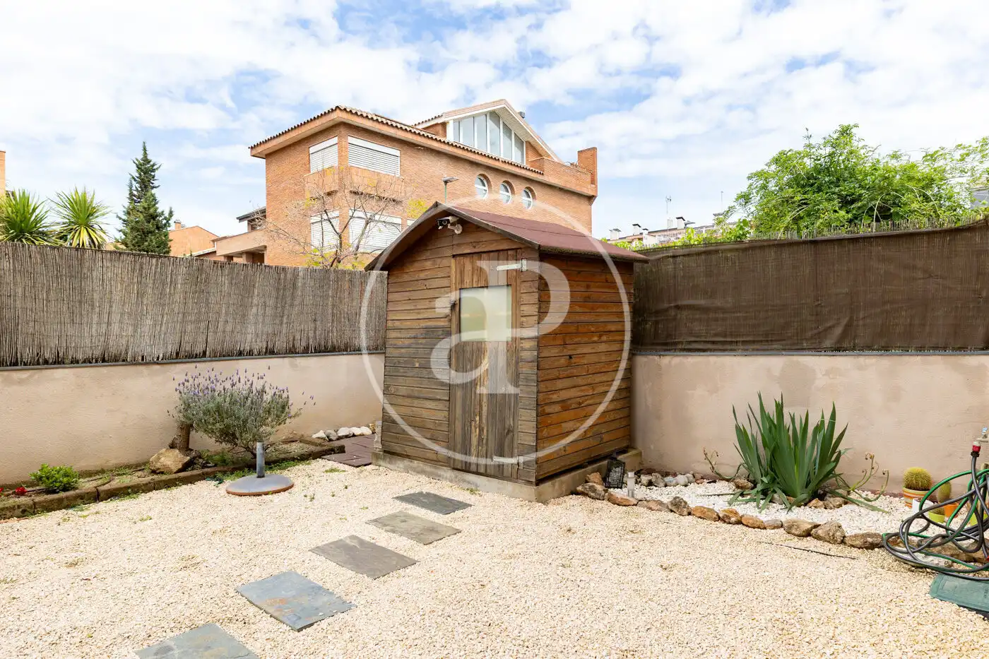 Garten von Wohnung zum Verkauf in Esplugues de Llobregat mit Klimaanlage, Heizung und Privatgarten