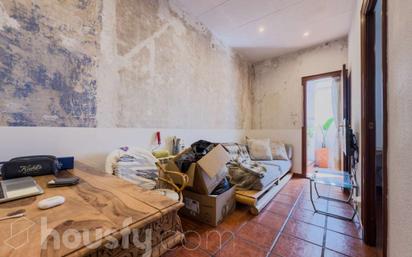 Living room of Flat for sale in  Barcelona Capital  with Air Conditioner, Heating and Terrace