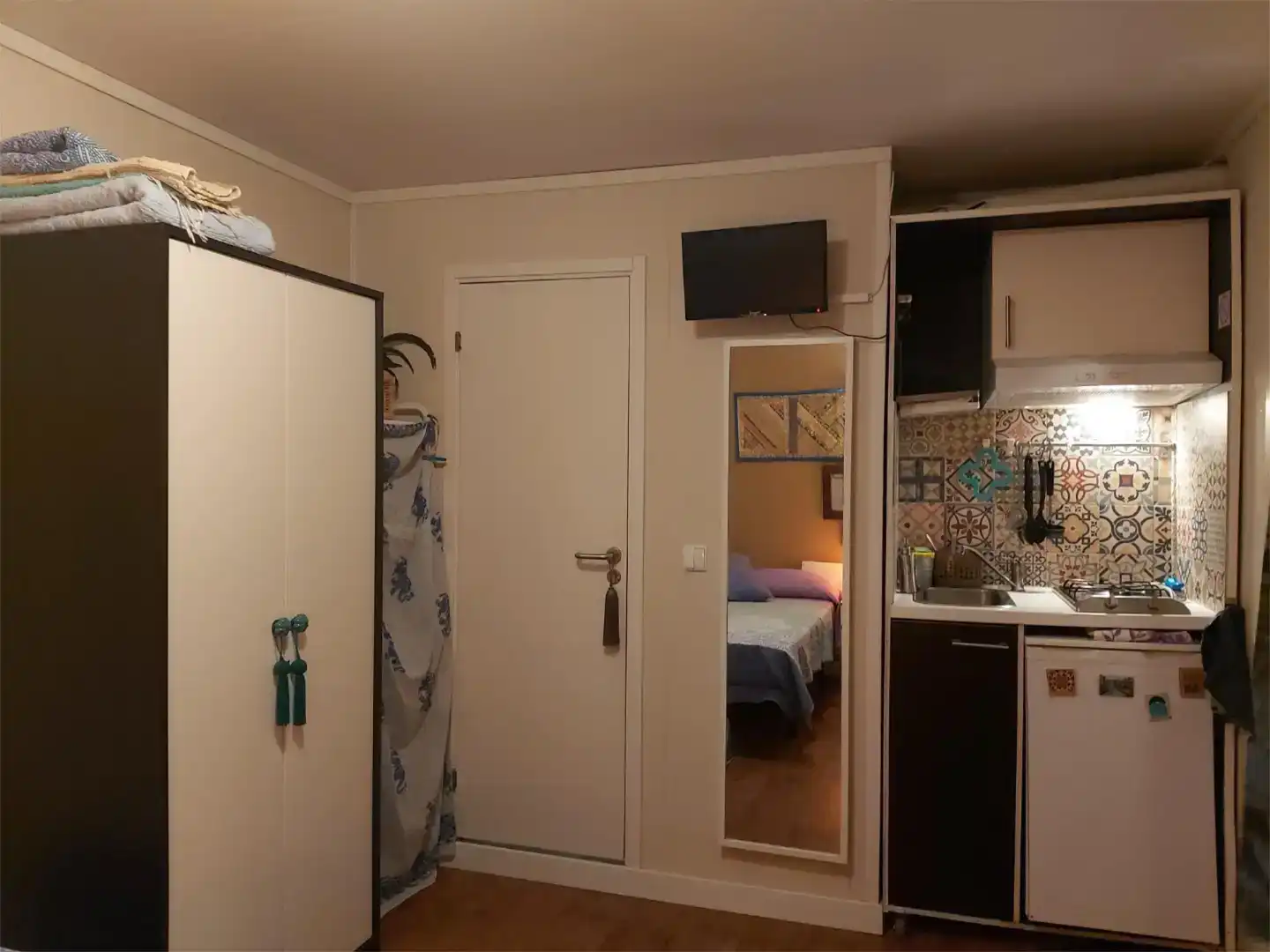 Habitación de Estudio de alquiler en Barbate con Aire acondicionado, Jardín privado y Piscina