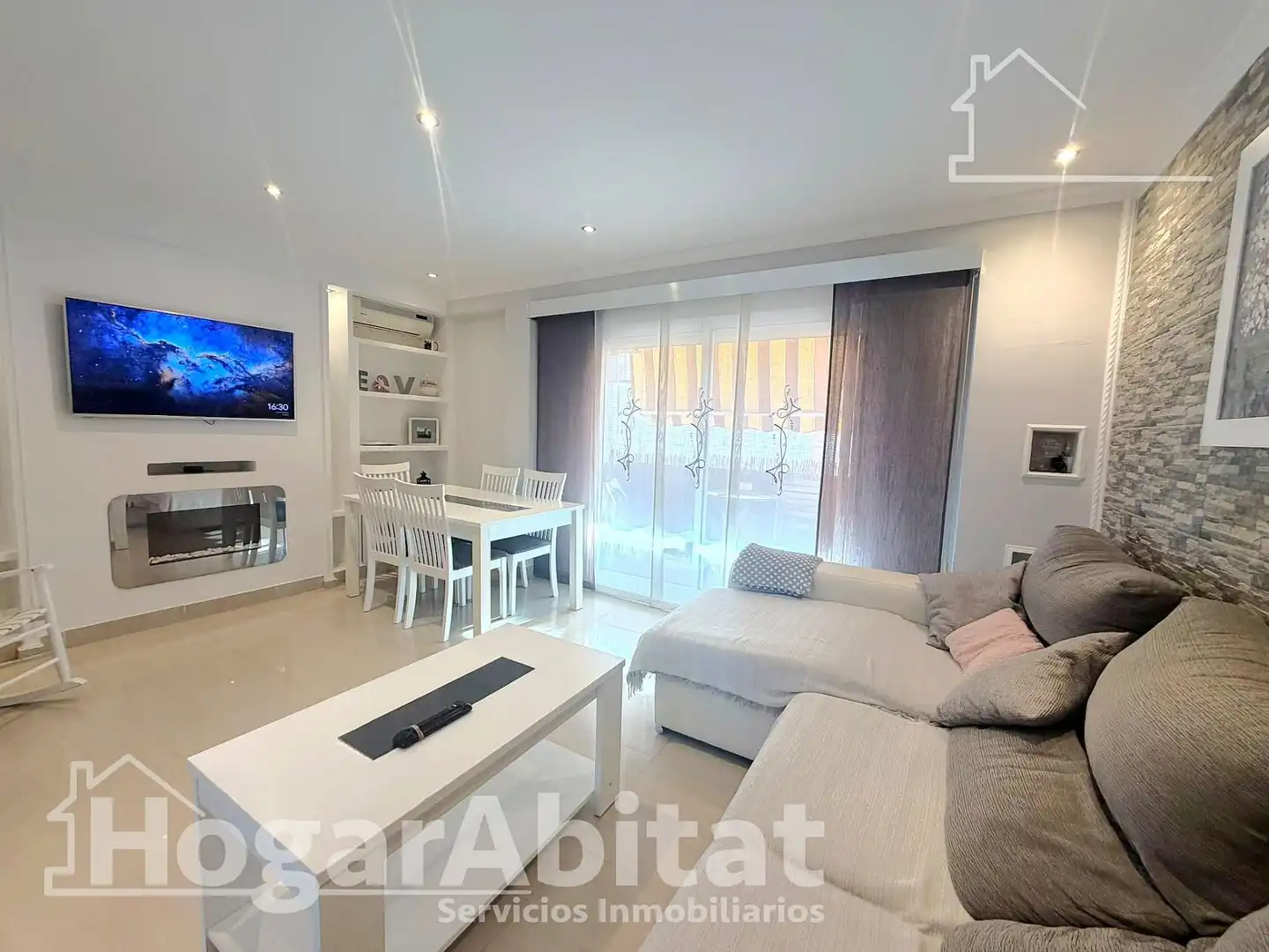 Sala d'estar de Pis en venda en Santa Rita