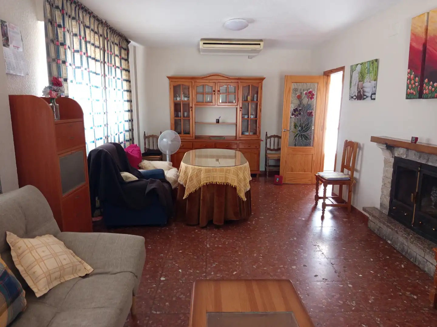 Living room of Country homes for sale in Jaén  with Furnished