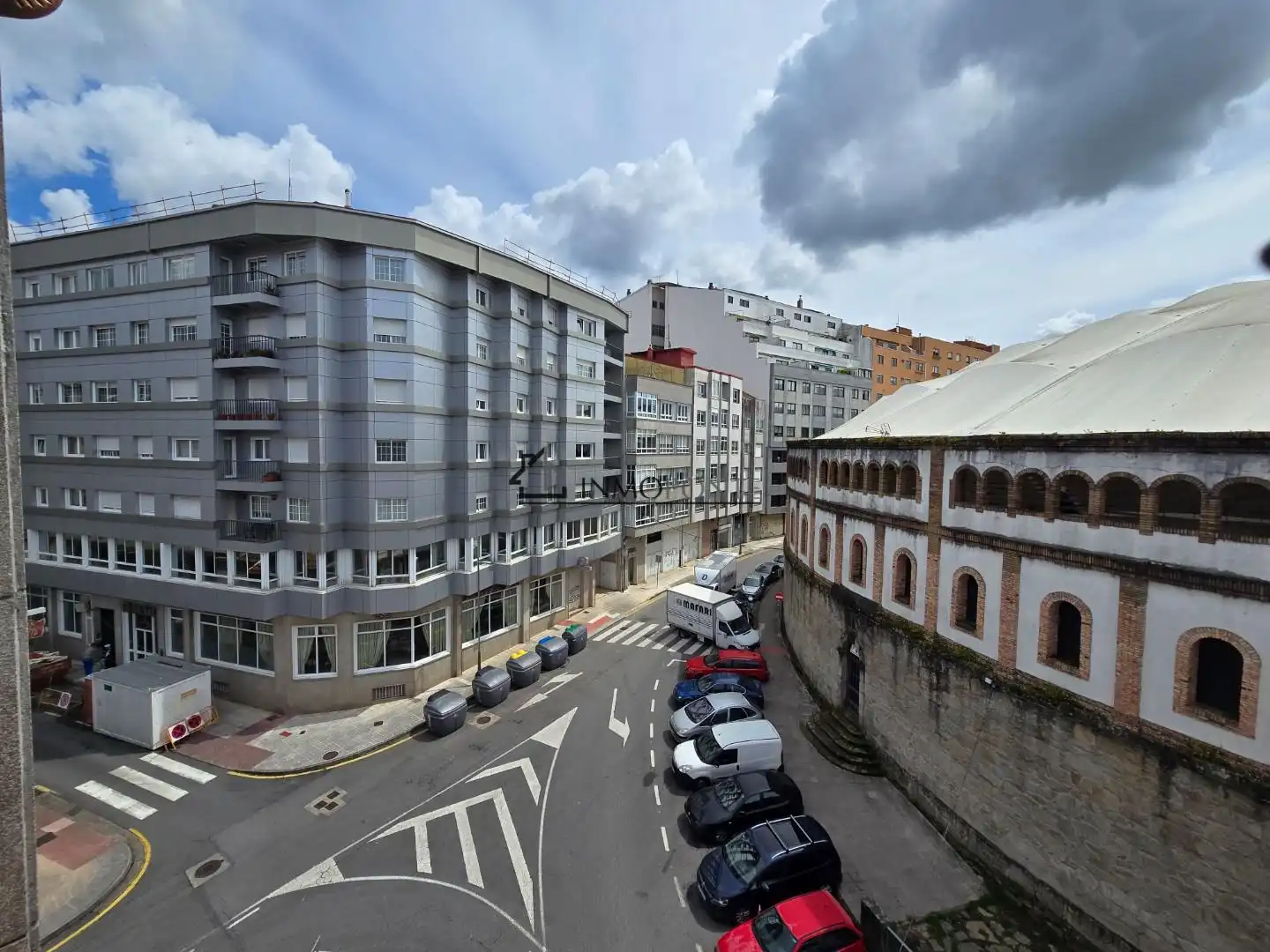 Exterior view of Flat for rent in Pontevedra Capital   with Heating, Terrace and Oven