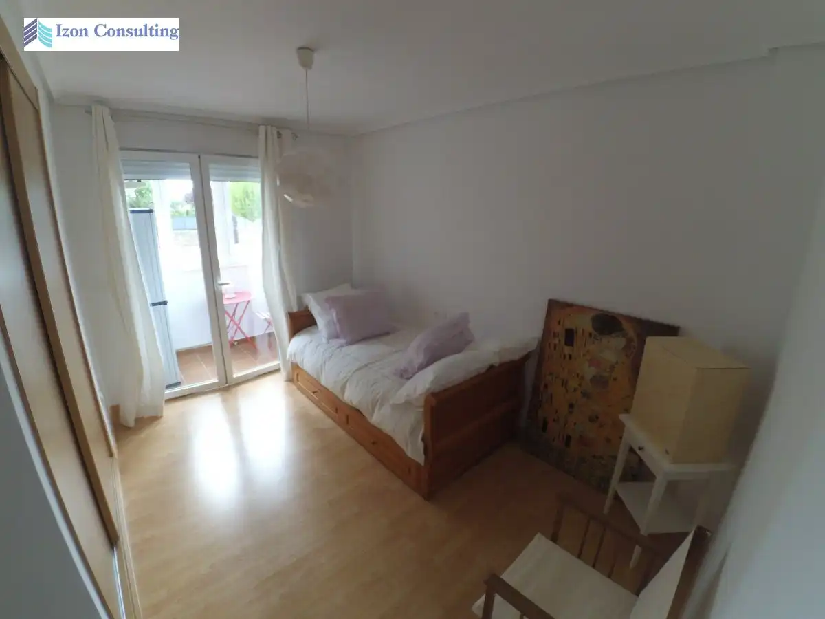 Bedroom of Apartments for rent in Albacete  with Air Conditioner, Heating and Furnished