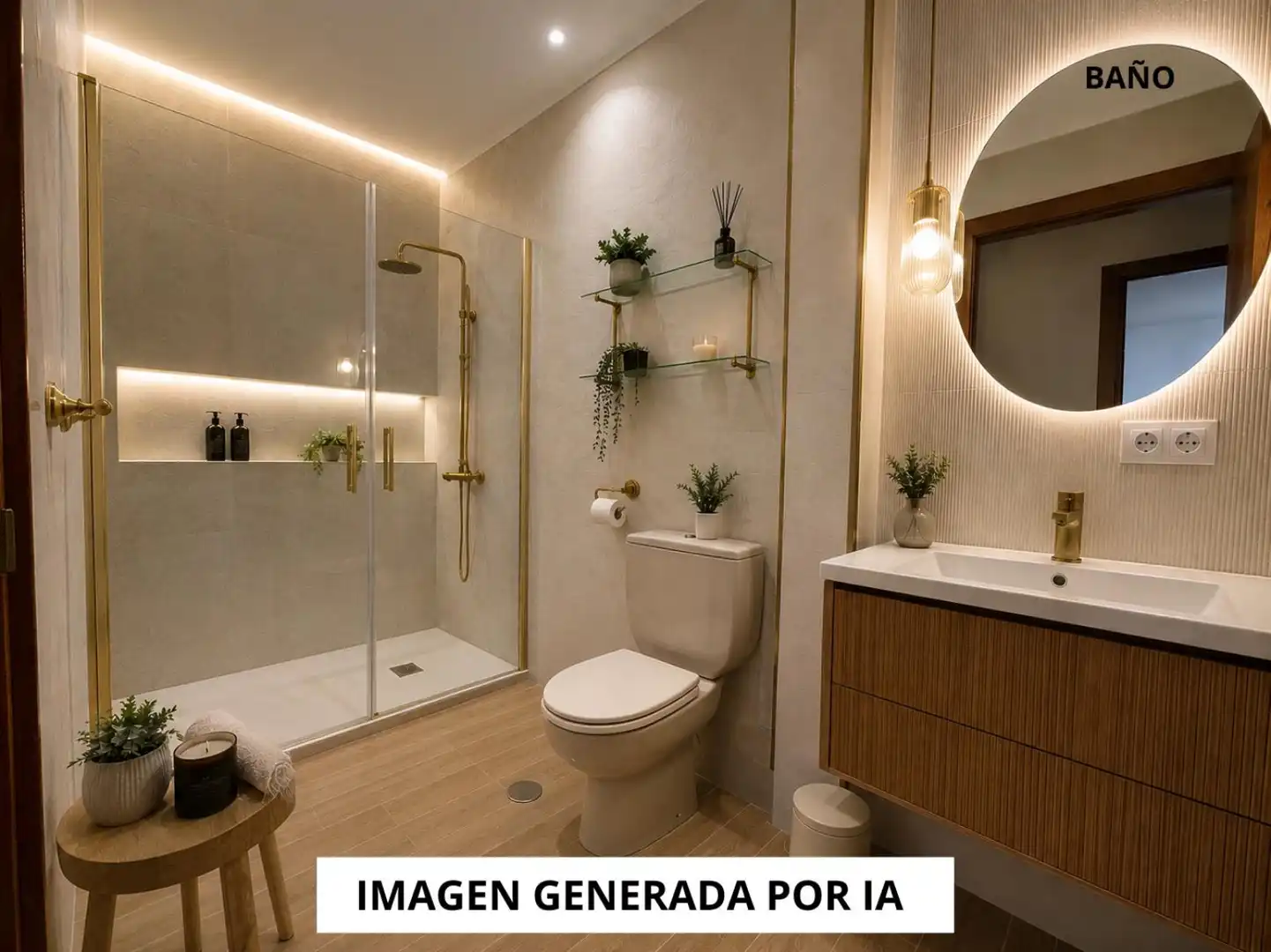 Bathroom of Flat for sale in Torrelavega   with Heating and Parquet flooring