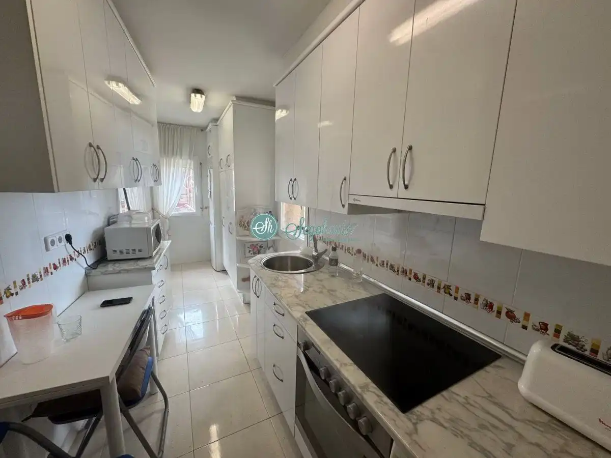 Kitchen of Flat for sale in Segovia  with Heating, Storage room and Balcony